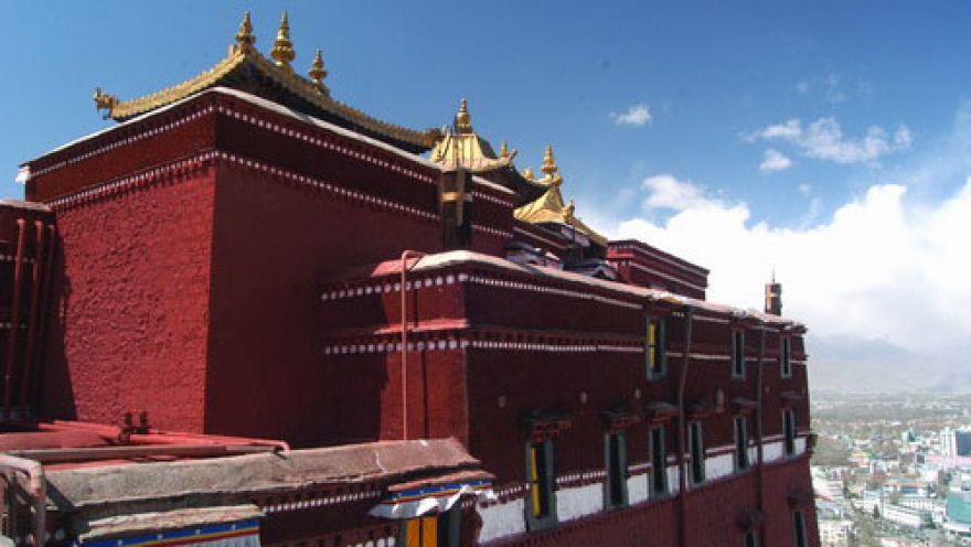 布達拉宫  -  青藏高原的標誌