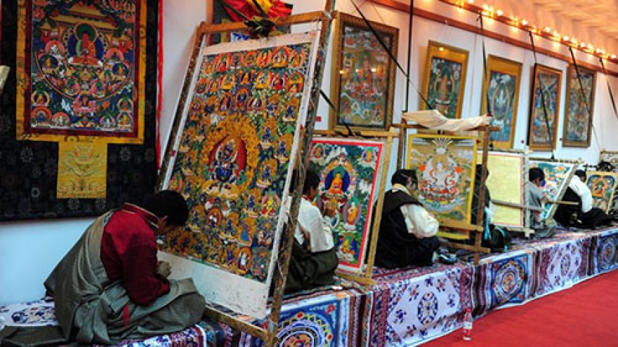 唐卡繪畫藝術是西藏文化的奇葩，千餘年來影響深遠。